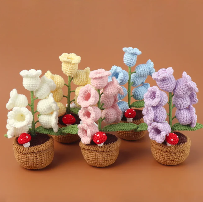 Handmade Crochet Glow Flower