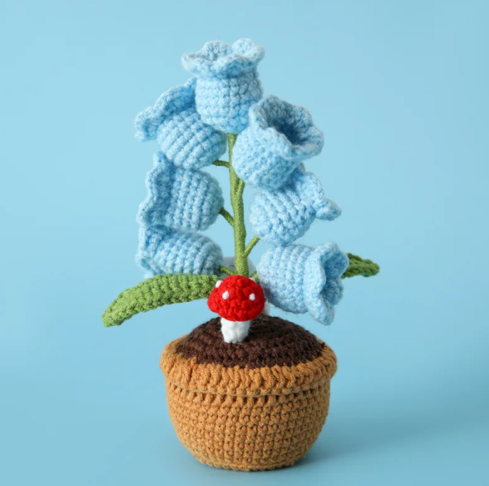 Handmade Crochet Glow Flower