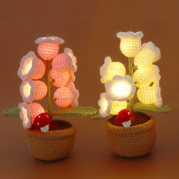 Handmade Crochet Glow Flower